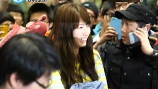 Clip 120426 miss A Suzy  The Popularity At Airport [upl. by Henson]