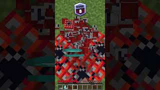 POV You Have Ultimate Toxic Friend 100 at different Ranks shorts minecraft meme [upl. by Nide752]