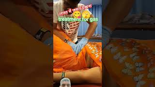 Treatment for gas chiropractic chiropractor physiotherapy doctor youtubeshorts [upl. by Zigrang635]