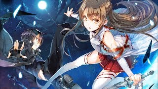 Nightcore Crossing FieldSword Art Online English Cover Lyrics [upl. by Fruma]