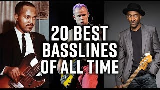 The 20 best bass lines of all time [upl. by Townie]