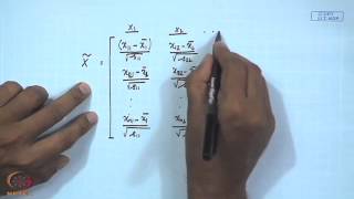 Mod01 Lec09 Multivariate descriptive statistics Contd [upl. by Sisco230]