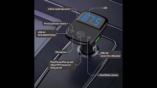 New 20W Handsfree Modulator Car Charger 24A Dual USB Car MP3 Player Wireless radio fm transmitter [upl. by Yesnek]