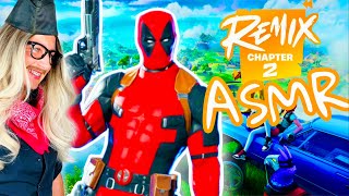 FORTNITE ASMR  ŻUCIE GUMY OG Remix 2  Gram Deadpoolem [upl. by Trebmal]