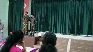 यत्र तत्र सर्वत्र a class event on the threearmed forces of India by the students of classV [upl. by Joyce112]