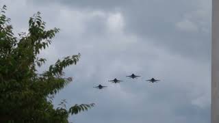 F 16 Missing Man Formation Memorial Day Margraten [upl. by Liagibba]