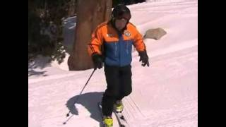 Learning the Mono Telemark Turn [upl. by Annawek]