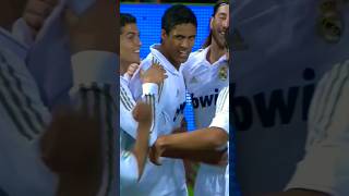 Raphael Varane memories  Debut Goal for RM at 18 years old 🤍🥹 [upl. by Rapp]