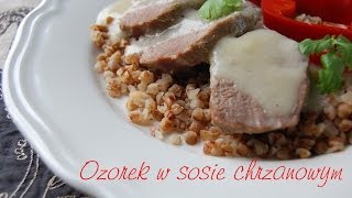 Ozorek w sosie chrzanowym  TalerzPokustv [upl. by Madai694]