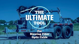 The Ultimate Tool For Fiber Optic Cable Blowing  Step by Step Guide [upl. by Ahsial]