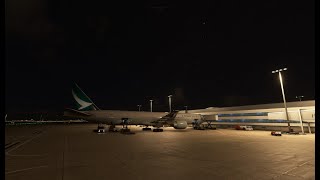 WINDY LANDING IN A BOEING 777300ER AT SYDNEY AUSTRALIA 16R [upl. by Tobias]