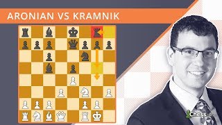 FIDE Candidates 2018 Kramnik Wins Chess Brilliancy Vs Aronian [upl. by Nnyltiac]