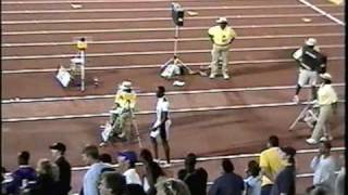 John Moffitt LSU winning jump NCAA 2004 840m [upl. by Necyla]