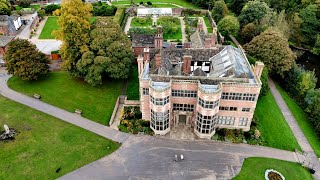 Astley Hall and Park Chorley Lancashire from above [upl. by Letnohc]