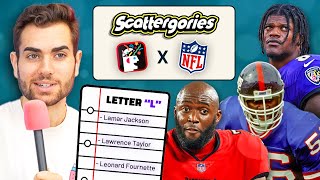 Playing Scattergories NFL Style [upl. by Esened]