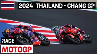 🏍️ 2024 MOTOGP RACE Results  2024 Thailand Grand Prix  Chang Circuit Bagnaia Martín  ThaiGP [upl. by Zillah755]