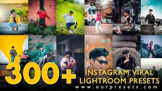 Top 300 Instagram Viral Lightroom Presets  Lightroom Mobile Xmp Presets  Free Presets [upl. by Franzoni]