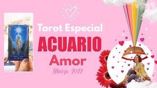 ❤️ACUARIO LO QUE DEBES ENTENDER DE ESTA CONEXION ANTES DE QUE SUCEDA NADA🤔💘 TAROT AMOR MARZO 2022 [upl. by Michella616]