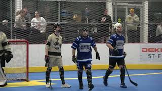 NBHLAllStar ISLANDERS vs DUNDER MIFFLIN HC NBHLSCORES NBHLDekCup BALL HOCKEY BALLE DEK HOCKEY 4K [upl. by Sekofski635]