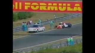 Taki Inoue hit by the medical car [upl. by Nahtaj]