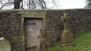 Paranormal Pendle Shorts Part 6  Spooky Downham Graveyard in the Mist ghosts paranormalpodcast [upl. by Yoreel]