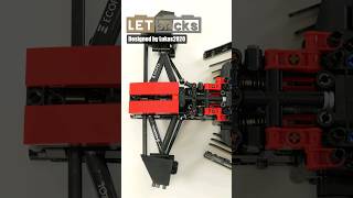 Ferrari F1 SF24 from Letbrickscom  Internal Mechanisms designed by Lukas2020  LEGO MOC Creators [upl. by Akirderf]