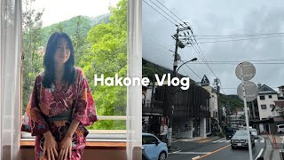 HAKONE VLOG ♨️  yoshiike ryokan  tokyo banana  yakiniku  요시 이케 료칸  도쿄바나나  야키니쿠 [upl. by Armbruster]