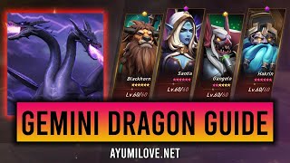 Gemini Dragon 12 Guide in 90 seconds Gangelo Santis Hakrin Blackhorn  Awaken Chaos Era Guide [upl. by Eedya]