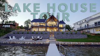 Michigan Lake House Tour [upl. by Auqinet]