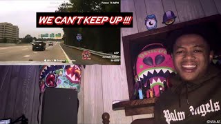 Police Can’t Keep Up In High Speed Chase   REELYKT REACTION [upl. by Cassandry]