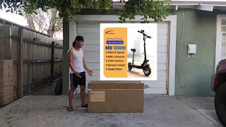 Jueshuai Electric Scooter Unbox and Review [upl. by Onder]