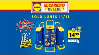 🟡🔵🔴 EL CARRITO DE LIDL 🟡🔵🔴  UN PRODUCTO DE LA MOLERÍA DE LIDL [upl. by Brandy793]