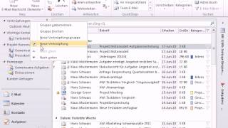 Tutorial Outlook 2010 EMailVorlagen verwenden [upl. by Lashar]