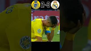 AlNassr vs Real Madrid🔥43 youtubefootballshortscr7🤯soccerrealmadridgoat [upl. by Lussier]