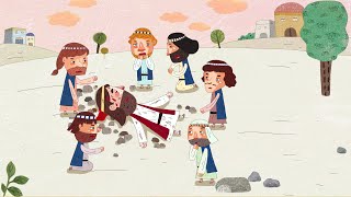 HiBibleE249“The Stoning of Stephen”Acts 75760 [upl. by Jar]