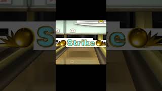 Wii Sports Bowling STRIKE wii wiisports gaming [upl. by Lein]