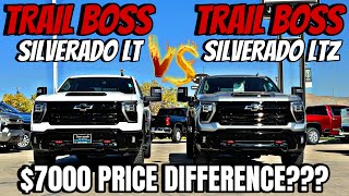 2025 Chevy Silverado 3500 Trail Boss LT VS LTZ Here Are All The Differences Between The Two [upl. by Uolyram]