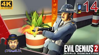 THEY SENT ME SOLDIERS  Evil Genius 2 Emma Gameplay  14  Evil Genius 2 Gameplay Lets Play [upl. by Sakul]