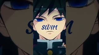 Giyuu Edit Swim Chase Atlantic GiyuuTomioka Edit Anime DemonSlayer Viral AnimeEdit Tomioka [upl. by Atinuhs]