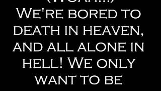 Fallen Angels  Black Veil Brides Lyrics [upl. by Soinski]