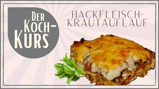 Hackfleisch Krautauflauf  Low Carb  Weißkohl Facts  Kochkurs  Yvonne MB [upl. by Assirem87]