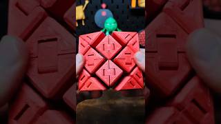 3D printed Infinite Rubiks Cube Tesseract Doodad [upl. by Atteuqaj594]