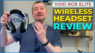 Corsair VOID ELITE RGB Wireless Gaming Headset Review [upl. by Neirad274]