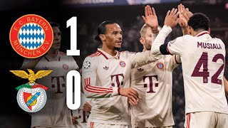 Bayern beat Benfica with Musiala header  Highlights Champions League [upl. by Vahe861]