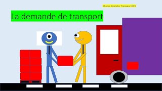 La demande de transport Notions de cours transport bacpro logistique formation otm shorts [upl. by Elayne]