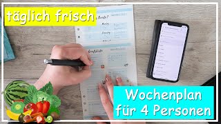 Anspruchsvoller Wochenplan l Food Planner l Geld sparen durch Planung l Big Mary [upl. by Baptiste918]