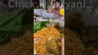 😋super tasty food chicken biryani recipe delicious telangana trending subscribe like [upl. by Animlehliw]