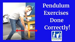 Pendulum Exercises Done Correctly [upl. by Aihsele]