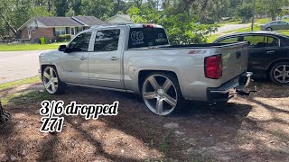 Lowered 2015 Silverado on 28s gets attention [upl. by Derril]