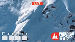 GoPro LIVE Freeride World Tour 2024  Fieberbrunn Austria [upl. by Ahsoym]